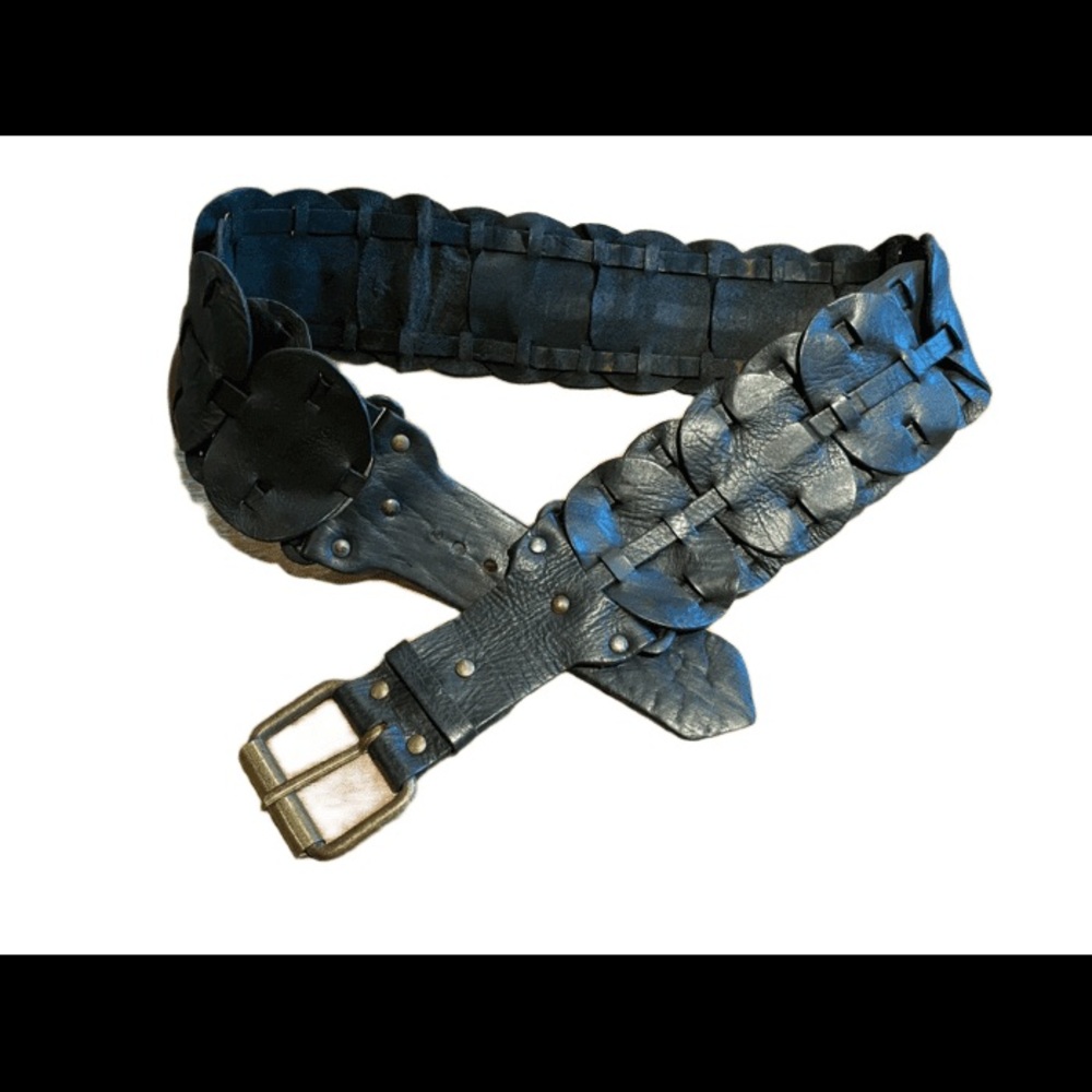 Vintage leather belt